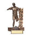 Male Soccer Billboard Resin Series Trophy (6.5")